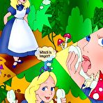 Pic of Helpless Alice gets facialized with creamy cumshots  \\ Cartoon Porn \\