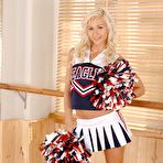 Pic of Tracy Delicious touches herself in a cheerleading uniform (DDF Prod - 16 Pictures)
