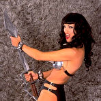Pic of Julie Strain as Sci-Fi Warrior Girl