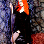 Pic of Xxx Gothic Girl turning to horny Vampire