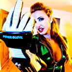 Pic of Exclusive Actiongirls Mercenary Andy Hartmark - Julie Power Glove Photos Actiongirls.com