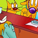 Pic of Slut Shriek was screwed by perverted CatDog in a shed \\ Cartoon Valley \\