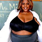 Pic of Chubby Loving - Hugetit Fat Ebony Teacher Modelling
