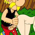 Pic of Cleopatra gets a lesson and gets assfucked by Obelix \\ Cartoon Valley \\