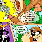Pic of Naughty Tweety Bird sharing Foxy's dick till fucked \\ Cartoon Porn \\