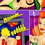 Pic of Shayera Hol screaming in pleasure and riding Superman \\ Online Super Heroes \\