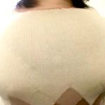 Pic of Rin Kazane measuring her huge tits