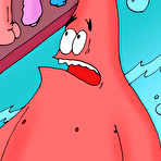 Pic of Nancy with enormous boobs is filled by Patrick Star \\ Cartoon Valley \\