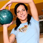 Pic of Clubseventeen Petite teen playing a naughty bowling game