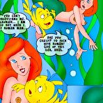 Pic of Crazy Ursula with mouthwatering breasts jerks cock \\ Cartoon Porn \\