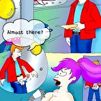 Pic of Bewitching Leela drilled by Fry and takes cumshots \\ Cartoon Porn \\