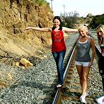 Pic of Bree Olson and two girlfriends have a stand by me orgy