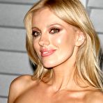 Pic of Bar Paly sexy cleavage in red tight dress