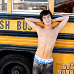 Pic of We pick up Kyler Moss on the Boycrush bus and Dylan Chambers shows him 10 inches of a good time gay twink dick