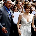 Pic of Angelina Jolie at salt premiere in Paris paparazzi shots