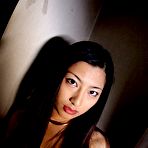 Pic of Ran Asakawa - Naughty Asian model in black and red