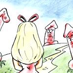 Pic of Alice and giant mushrooms sex - VipFamousToons.com