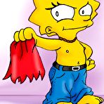 Pic of Lisa Simpson nude posing - Free-Famous-Toons.com
