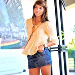 Pic of Melina FTV - Smoking hot teen cuttie Melina FTV takes off her denim mini skirt and shows off.