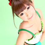 Pic of Zuo Qi Asian doll in cute outfit smiles like a true princess