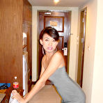 Pic of Asian tranny posing in short dress