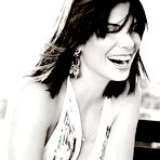 Pic of Sandra Bullock black-&-white scans from mags
