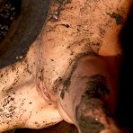 Pic of Little Caprice - Horny teen chick Little Caprice strips in the mud and shows us her fuckable cunt.