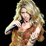 Pic of Shakira performing during Rock in Rio music Festival in Spain