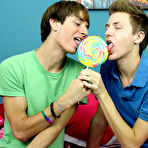 Pic of Him and Chad Wood try it out, licking and sucking on it together free clip twink and matur