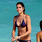 Pic of Ana Beatriz Barros sexy in bikini on the beach in Miami