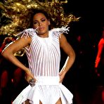 Pic of Beyonce Knowles live in concert at the LG Arena in Birmingham