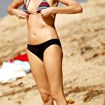 Pic of Charlize Theron in bikini on the beach