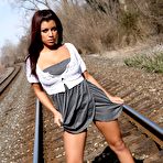 Pic of Hotty Stop / Briana Lee Train Tracks