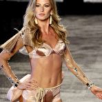Pic of Gisele Bundchen introducing her new lingerie line in Sao Paulo