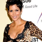 Pic of Halle Berry shows cleavage at Jenesse Silver Rose Benefit in Beverly Hills