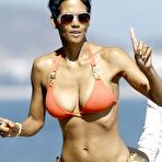 Pic of Halle Berry celebrates her birthday on the beach