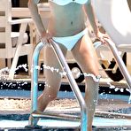 Pic of Kristin Cavallari sexy in white bikini poolside candids