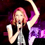 Pic of Kylie Minogue performs at Manchester Academy stage