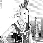 Pic of PinkFineArt | Punk Babe Shows Shave from Barely Evil