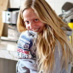 Pic of abbywinters.com presents Alena - All natural blonde shows off her big teen titties at Brdteengal.com