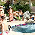 Pic of Nicole Sheridan, Kaylani Lei, Devon Michaels, Brittney Skye, Avena Lee, Jennifer Luv, Shy Love, Lauren Phoenix - Nicole Sheridan, Jennifer Luv, Brittney Skye and other babes come together at a pool.