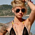 Pic of PinkFineArt | Tattooed Bikini Girl from Bikini Heat