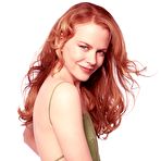 Pic of Nicole Kidman see through and braless posing scans