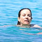 Pic of Liv Tyler ass crack in Ibiza