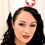 Pic of Sex Previews - Nicole Smith kinky nurse with stockings plays with her juicy pussy at work