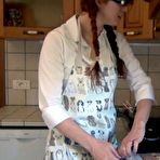 Pic of PinkFineArt | Koko Spanking In Kitchen from Girl Spanks Girl