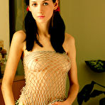 Pic of Elena F - Elena F takes her fishnet dress off and teases us with her perfect cupcakes.