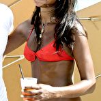 Pic of Naomi Campbell caught in pink bikini on the beach in Miami