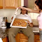 Pic of Gianna Michaels - Gianna Michaels takes her clothes off and gets her fanny banged by the pizza dude.