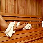 Pic of SexPreviews - Katrina Zova hot girl is dominated by two lezdoms on high heels in a sauna